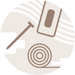 Floated, stuck down or nailed