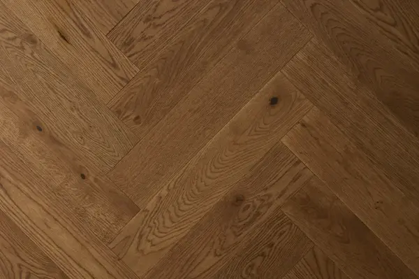 Classic Copper Oak Herringbone